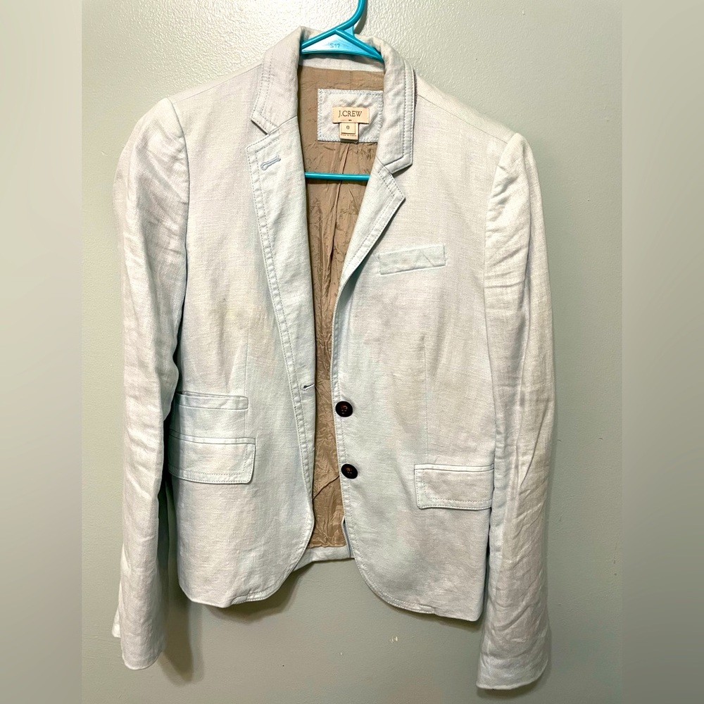 J Crew blazer size 0